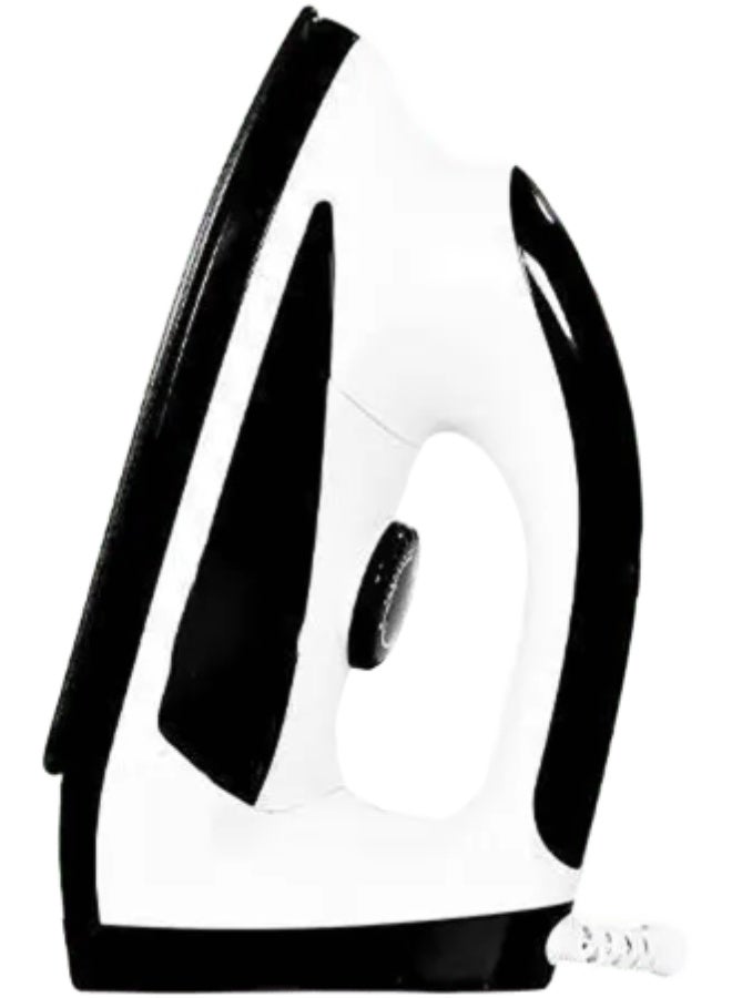 Black & White Dry Iron, 1300W, White x Black, DI-1300 - Image 2